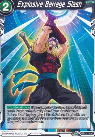 Explosive Barrage Slash [BT12-151] | Fandemonia Ltd