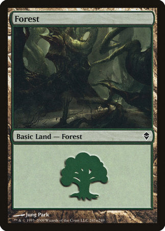 Forest (247a) [Zendikar] | Fandemonia Ltd