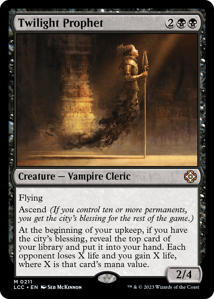 Twilight Prophet [The Lost Caverns of Ixalan Commander] | Fandemonia Ltd