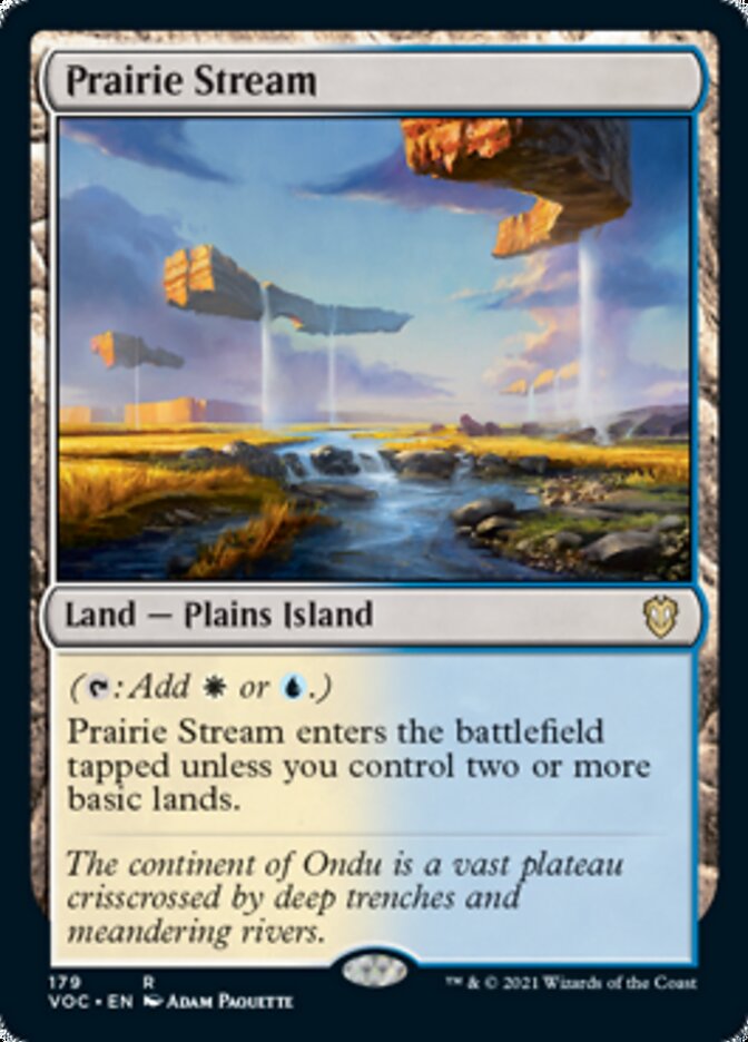 Prairie Stream [Innistrad: Crimson Vow Commander] | Fandemonia Ltd