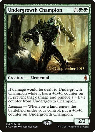 Undergrowth Champion [Battle for Zendikar Promos] | Fandemonia Ltd