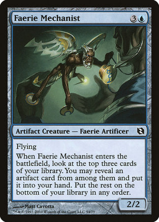 Faerie Mechanist [Duel Decks: Elspeth vs. Tezzeret] | Fandemonia Ltd