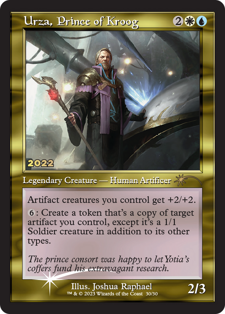 Urza, Prince of Kroog [30th Anniversary Promos] | Fandemonia Ltd