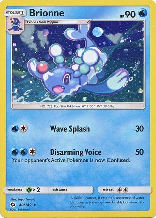 Brionne (40/149) (Cosmos Holo) [Sun & Moon: Base Set] | Fandemonia Ltd