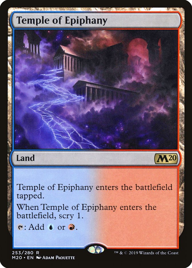 Temple of Epiphany [Core Set 2020] | Fandemonia Ltd