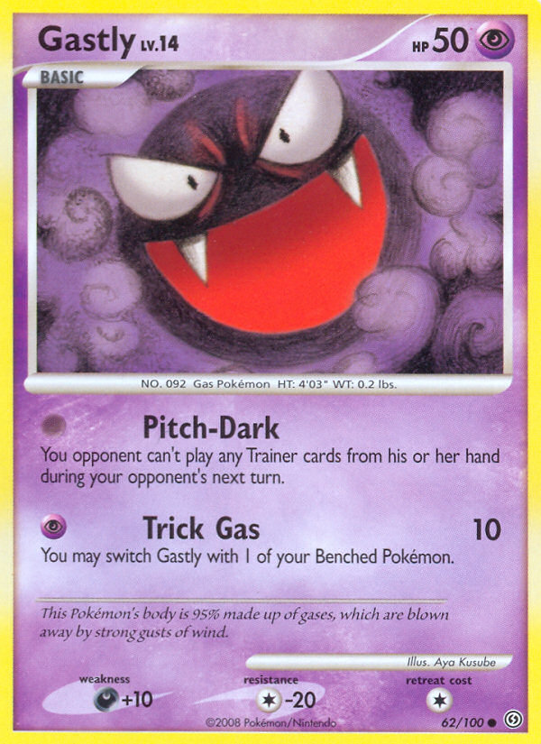 Gastly (62/100) [Diamond & Pearl: Stormfront] | Fandemonia Ltd