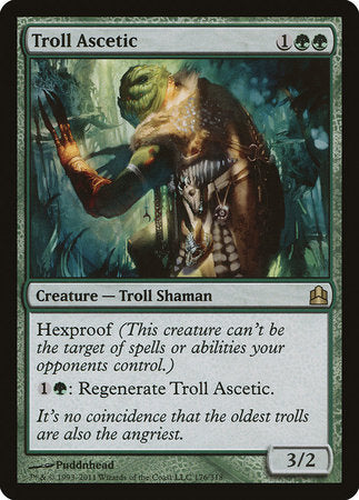 Troll Ascetic [Commander 2011] | Fandemonia Ltd