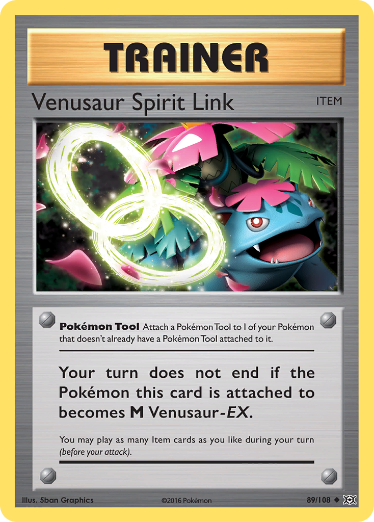 Venusaur Spirit Link (89/108) [XY: Evolutions] | Fandemonia Ltd