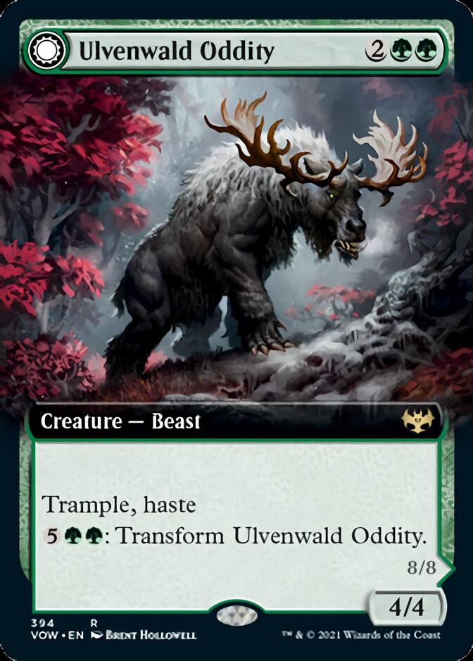 Ulvenwald Oddity // Ulvenwald Behemoth (Extended) [Innistrad: Crimson Vow] | Fandemonia Ltd