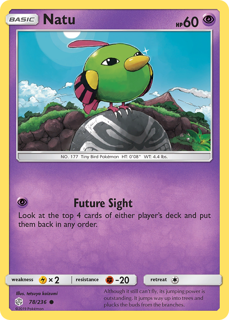 Natu (78/236) [Sun & Moon: Cosmic Eclipse] | Fandemonia Ltd