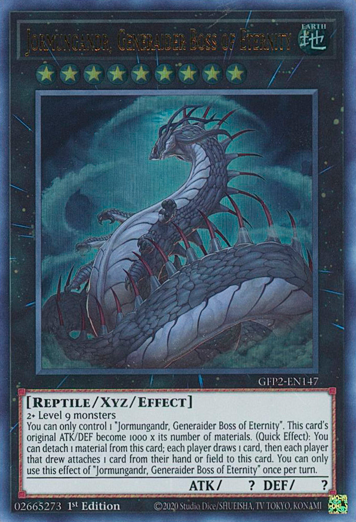 Jormungandr, Generaider Boss of Eternity [GFP2-EN147] Ultra Rare | Fandemonia Ltd