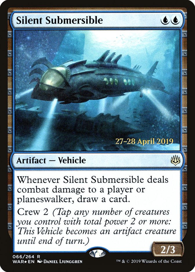 Silent Submersible  [War of the Spark Prerelease Promos] | Fandemonia Ltd