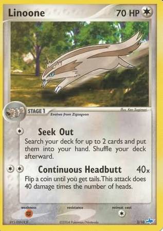 Linoone (3/10) [EX: Trainer Kit - Latios] | Fandemonia Ltd