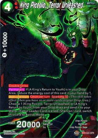 King Piccolo, Terror Unleashed (SPR) (BT5-022) [Miraculous Revival] | Fandemonia Ltd