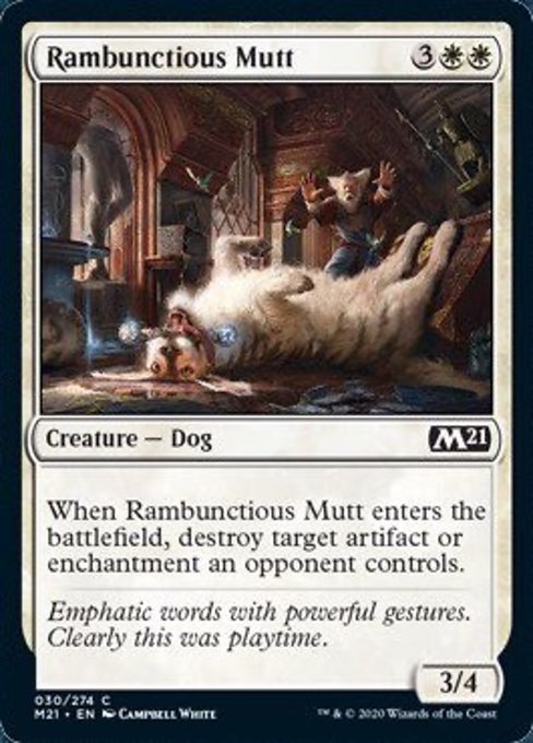 Rambunctious Mutt [Core Set 2021] | Fandemonia Ltd