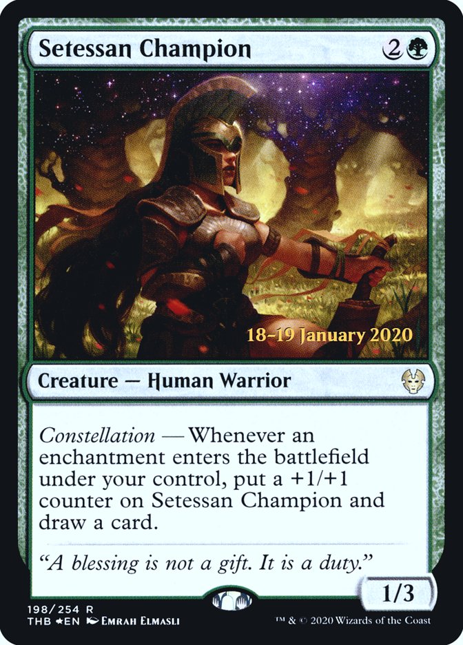 Setessan Champion [Theros Beyond Death Prerelease Promos] | Fandemonia Ltd