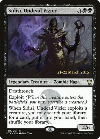 Sidisi, Undead Vizier [Dragons of Tarkir Promos] | Fandemonia Ltd