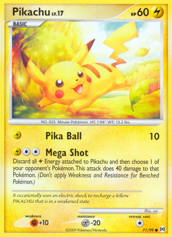 Pikachu (71/99) [Platinum: Arceus] | Fandemonia Ltd