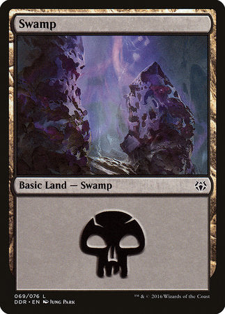 Swamp (69) [Duel Decks: Nissa vs. Ob Nixilis] | Fandemonia Ltd