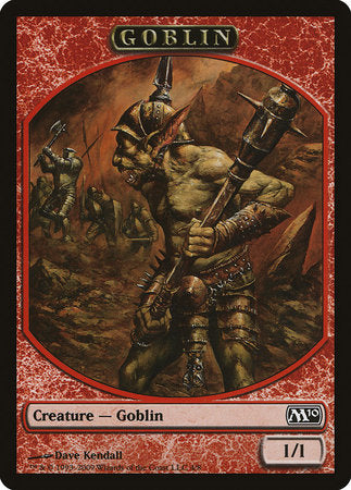 Goblin Token [Magic 2010 Tokens] | Fandemonia Ltd