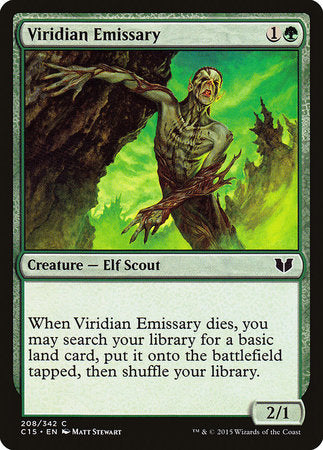 Viridian Emissary [Commander 2015] | Fandemonia Ltd