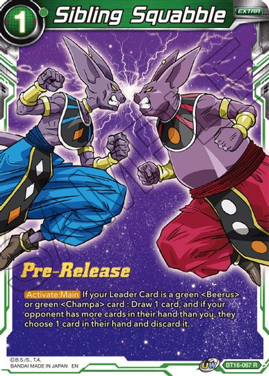 Sibling Squabble (BT16-067) [Realm of the Gods Prerelease Promos] | Fandemonia Ltd