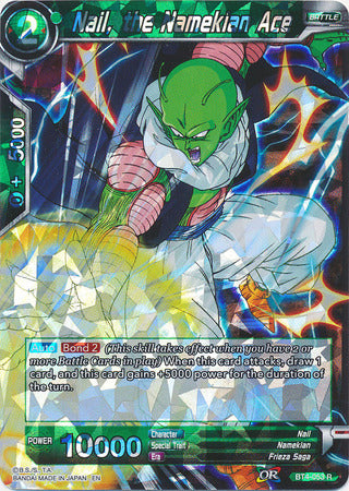 Nail, the Namekian Ace (Shatterfoil) (BT4-053) [Dragon Brawl] | Fandemonia Ltd