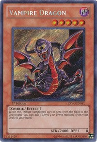 Vampire Dragon [EXVC-EN081] Secret Rare | Fandemonia Ltd