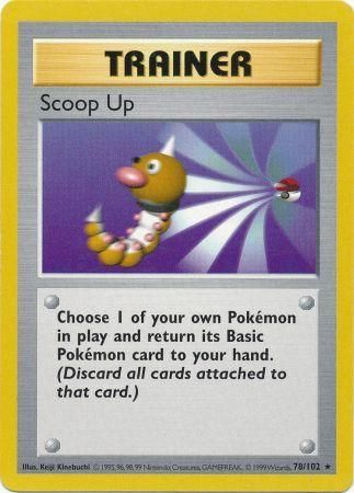 Scoop Up (78/102) [Base Set Shadowless Unlimited] | Fandemonia Ltd