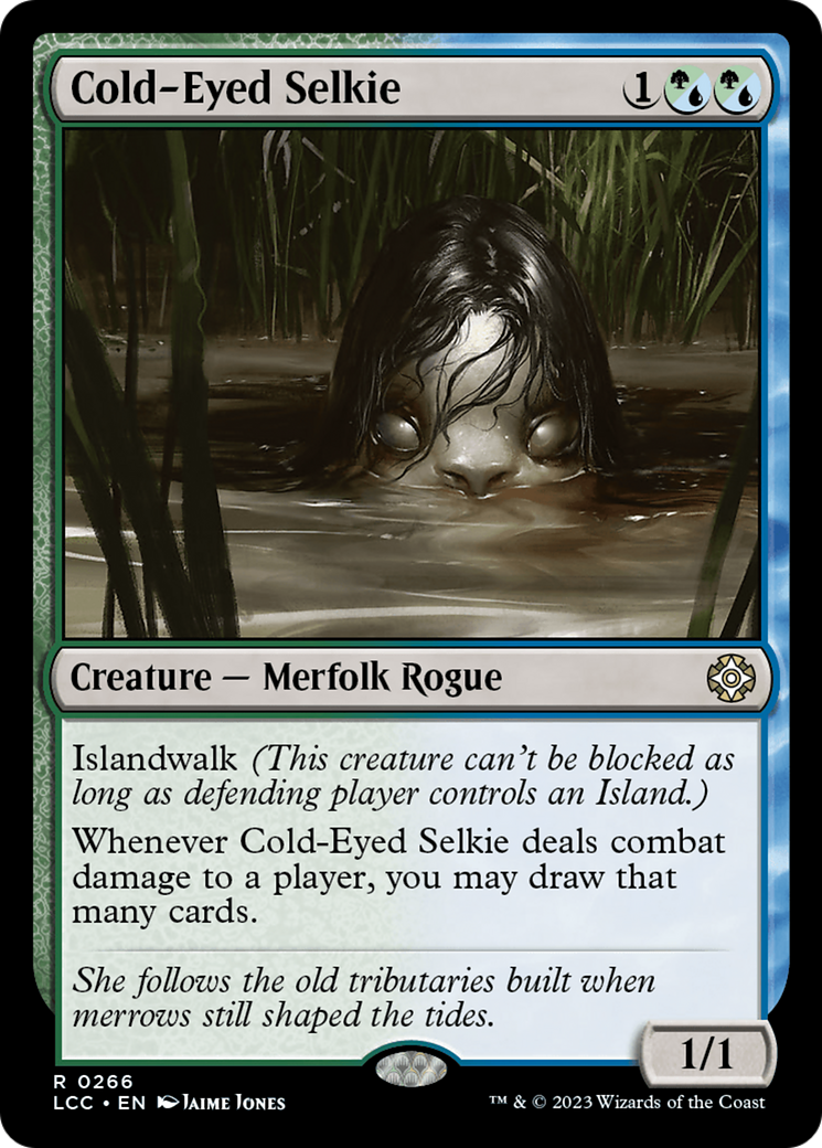 Cold-Eyed Selkie [The Lost Caverns of Ixalan Commander] | Fandemonia Ltd