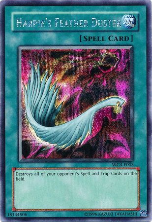 Harpie's Feather Duster [WC4-E003] Prismatic Secret Rare | Fandemonia Ltd