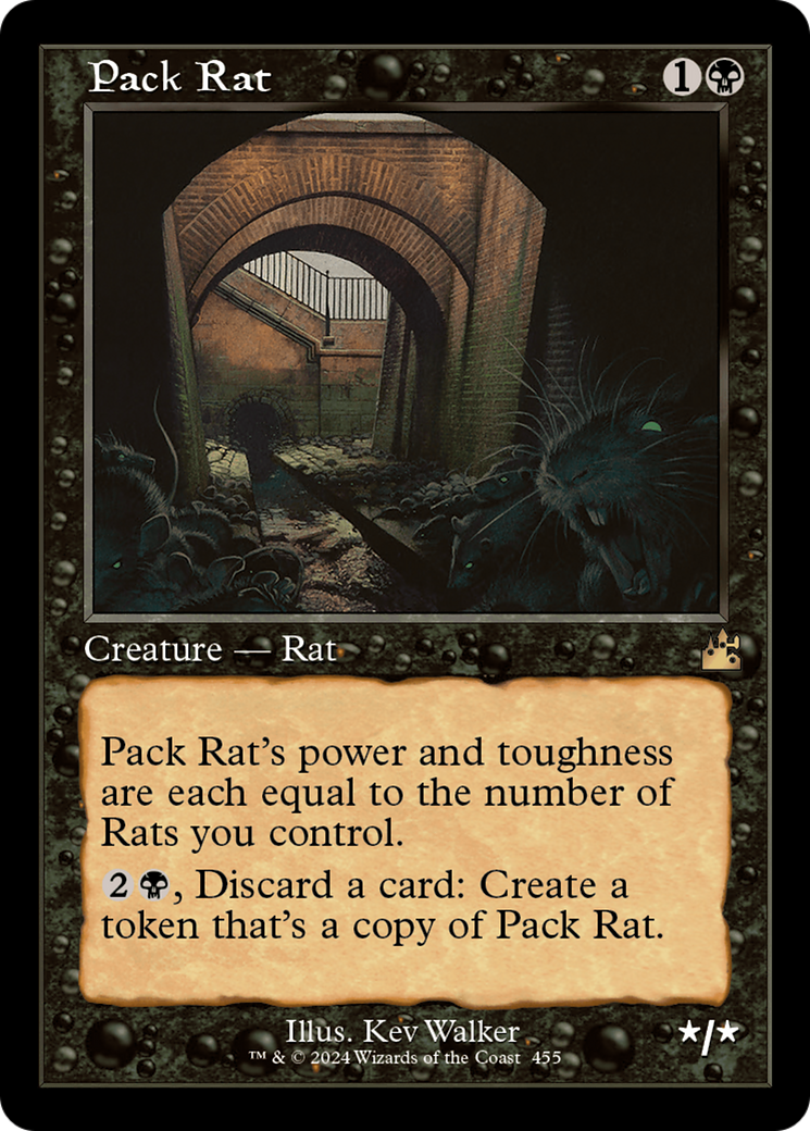 Pack Rat (Retro Frame) [Ravnica Remastered] | Fandemonia Ltd