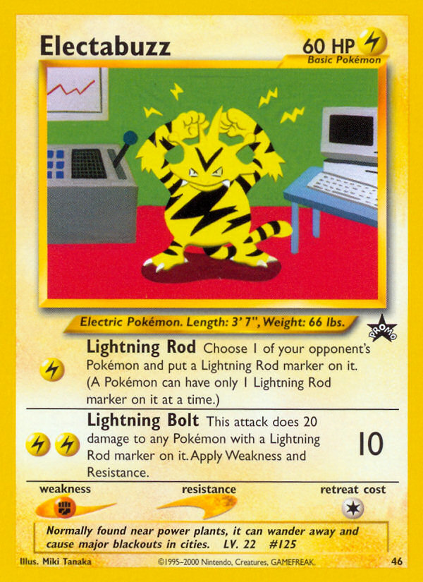 Electabuzz (46) [Wizards of the Coast: Black Star Promos] | Fandemonia Ltd