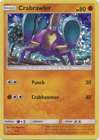 Crabrawler (7/12) [McDonald's Promos: 2017 Collection] | Fandemonia Ltd