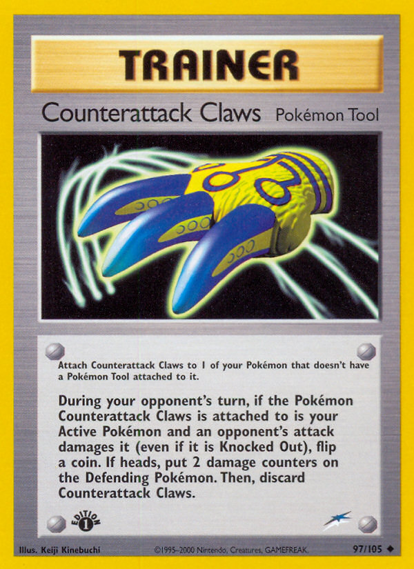 Counterattack Claws (97/105) [Neo Destiny 1st Edition] | Fandemonia Ltd