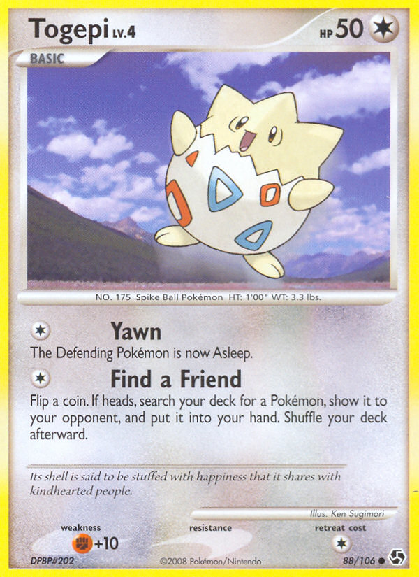 Togepi (88/106) [Diamond & Pearl: Great Encounters] | Fandemonia Ltd