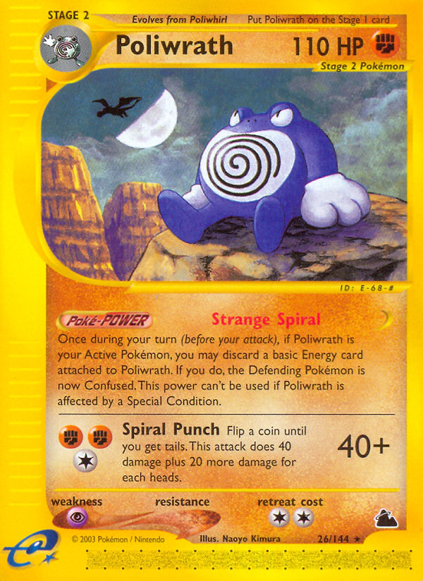 Poliwrath (26/144) [Skyridge] | Fandemonia Ltd