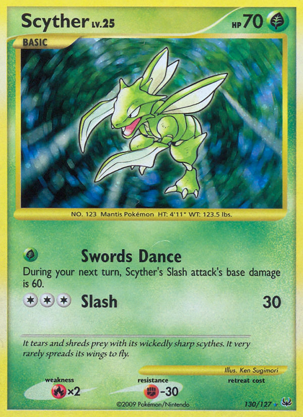 Scyther (130/127) [Platinum: Base Set] | Fandemonia Ltd