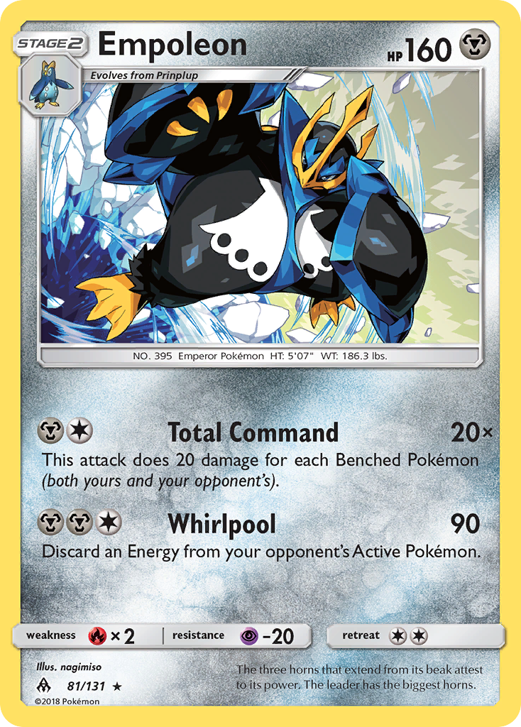 Empoleon (81/131) [Sun & Moon: Forbidden Light] | Fandemonia Ltd