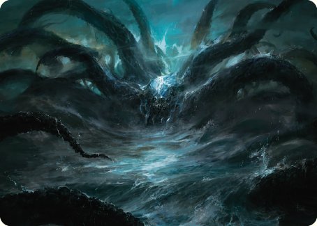 The Watcher in the Water Art Card [The Lord of the Rings: Tales of Middle-earth Art Series] | Fandemonia Ltd