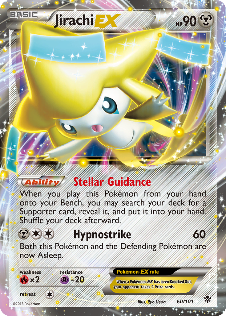 Jirachi EX (60/101) [Black & White: Plasma Blast] | Fandemonia Ltd