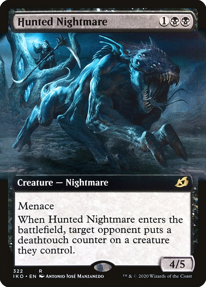 Hunted Nightmare (Extended Art) [Ikoria: Lair of Behemoths] | Fandemonia Ltd