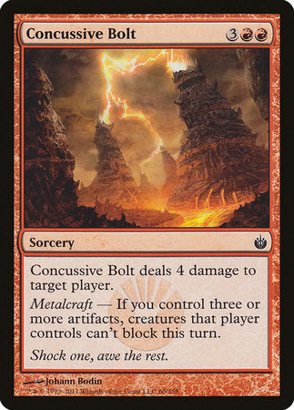 Concussive Bolt [Mirrodin Besieged] | Fandemonia Ltd