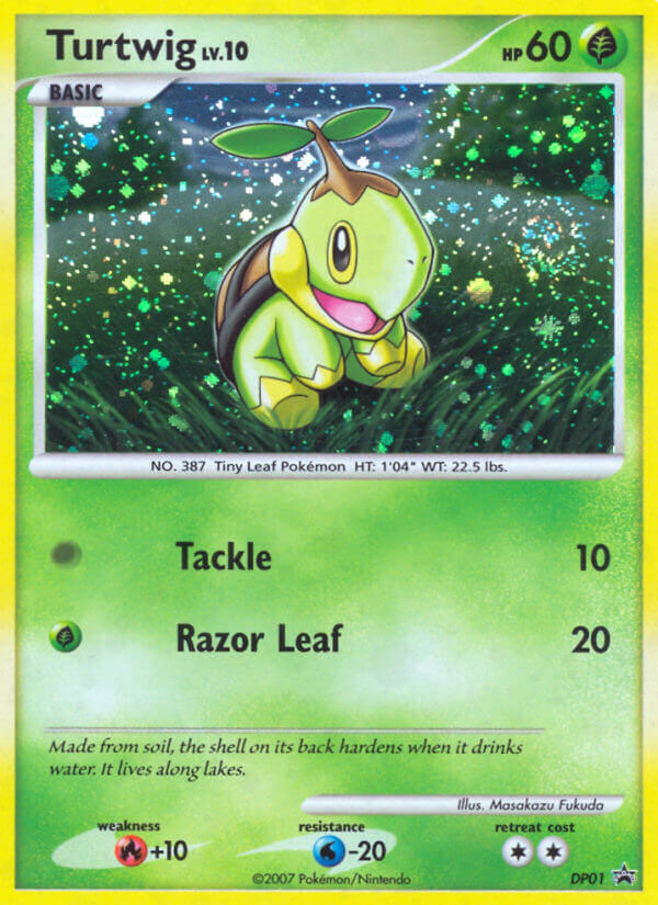 Turtwig (DP01) [Diamond & Pearl: Black Star Promos] | Fandemonia Ltd