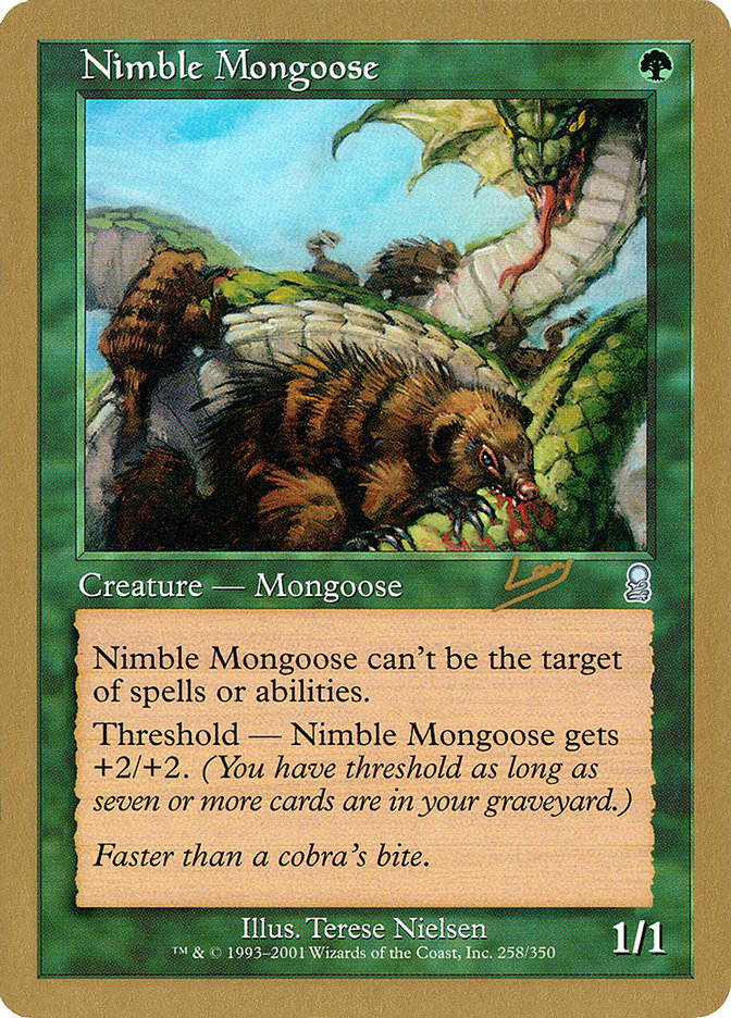 Nimble Mongoose (Raphael Levy) [World Championship Decks 2002] | Fandemonia Ltd