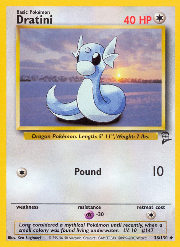 Dratini (38/130) [Base Set 2] | Fandemonia Ltd