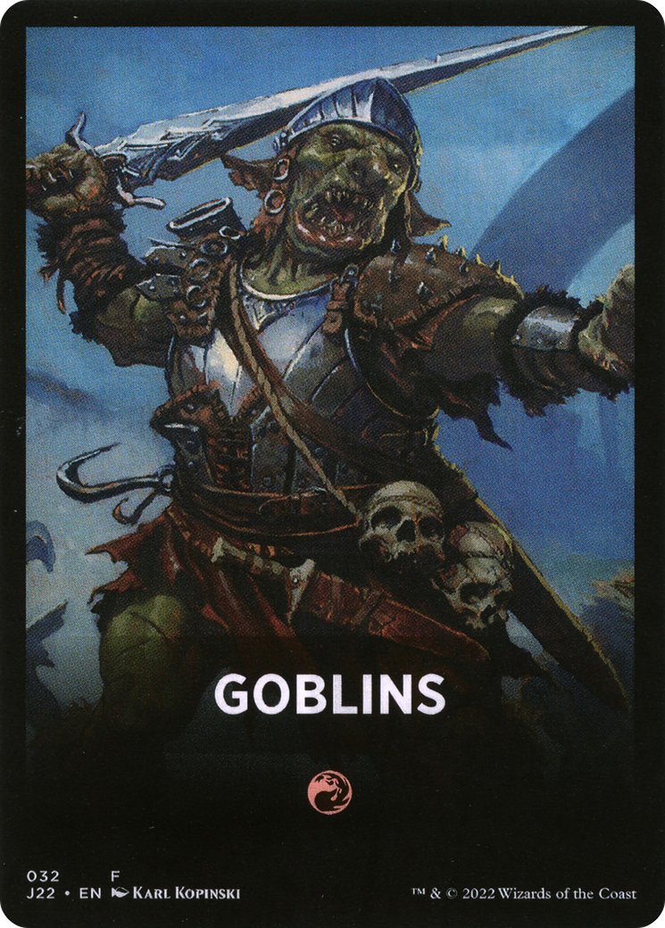 Goblins Theme Card [Jumpstart 2022 Front Cards] | Fandemonia Ltd