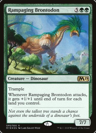 Rampaging Brontodon (2018 Gift Pack) [M19 Gift Pack] | Fandemonia Ltd