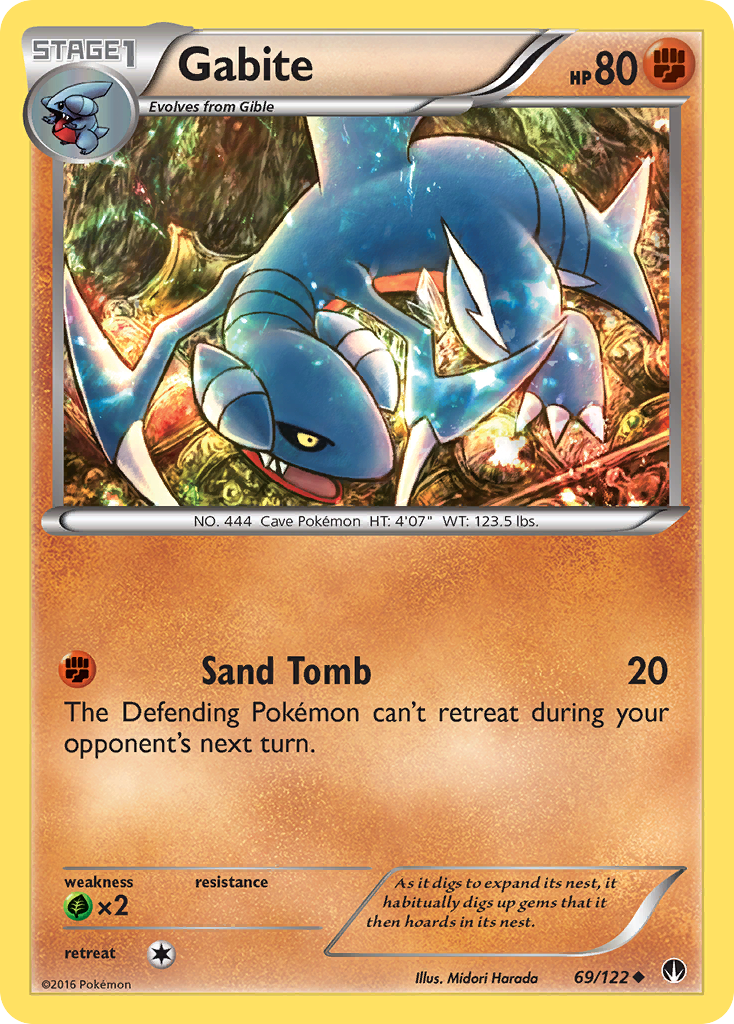 Gabite (69/122) [XY: BREAKpoint] | Fandemonia Ltd