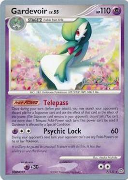 Gardevoir LV.55 (7/132) (Psychic Lock - Jason Klaczynski) [World Championships 2008] | Fandemonia Ltd